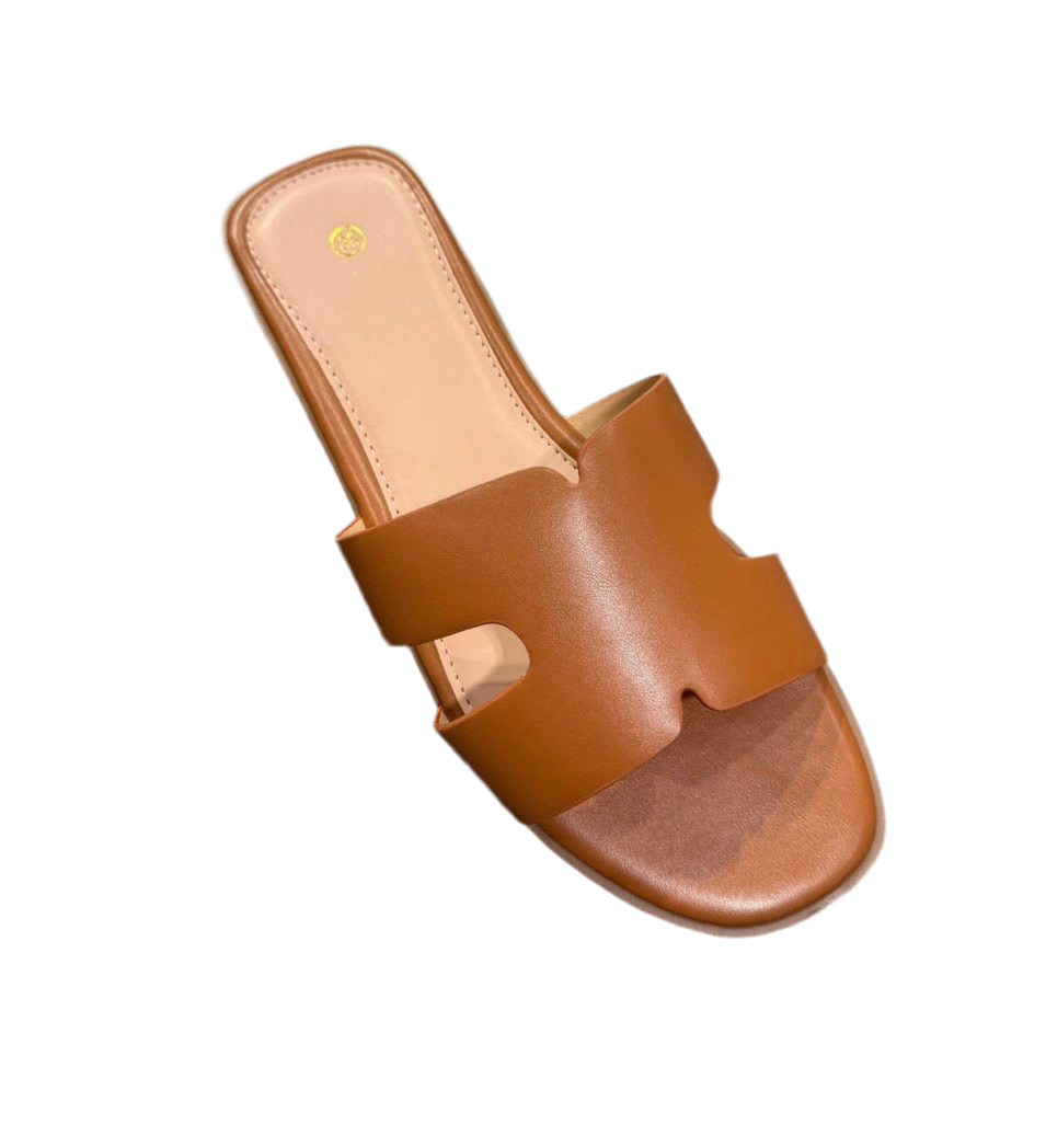 Hella slippers Camel