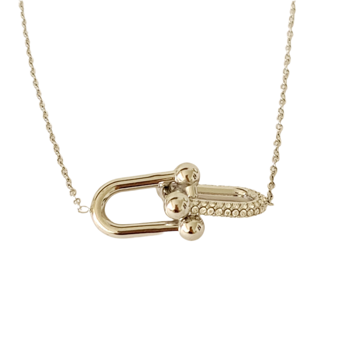 Silver Schakel ketting