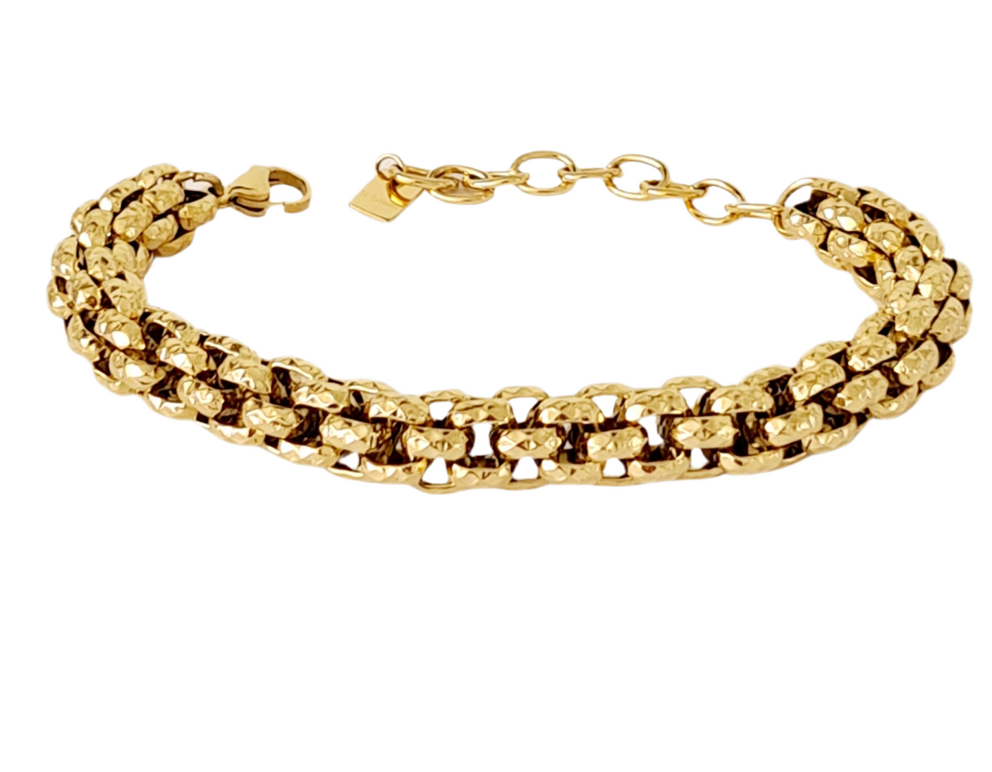 Rond schakel armband