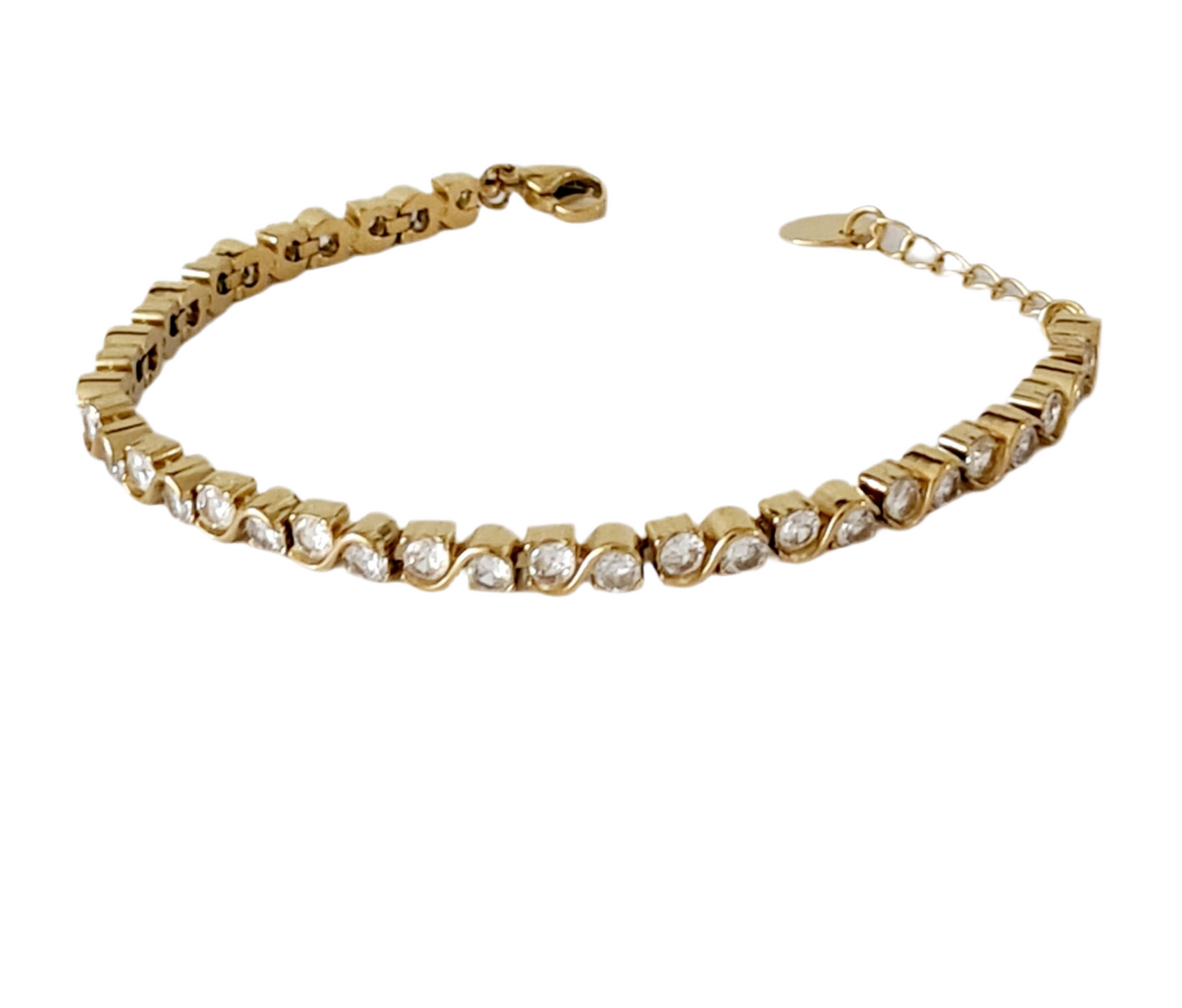 Armband met klein steentjes