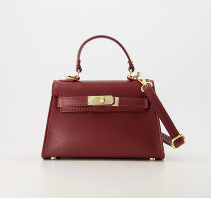 Grace handtas bordeaux