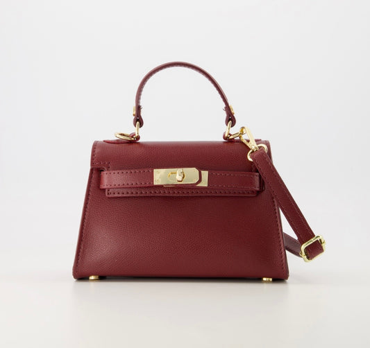 Grace handtas bordeaux