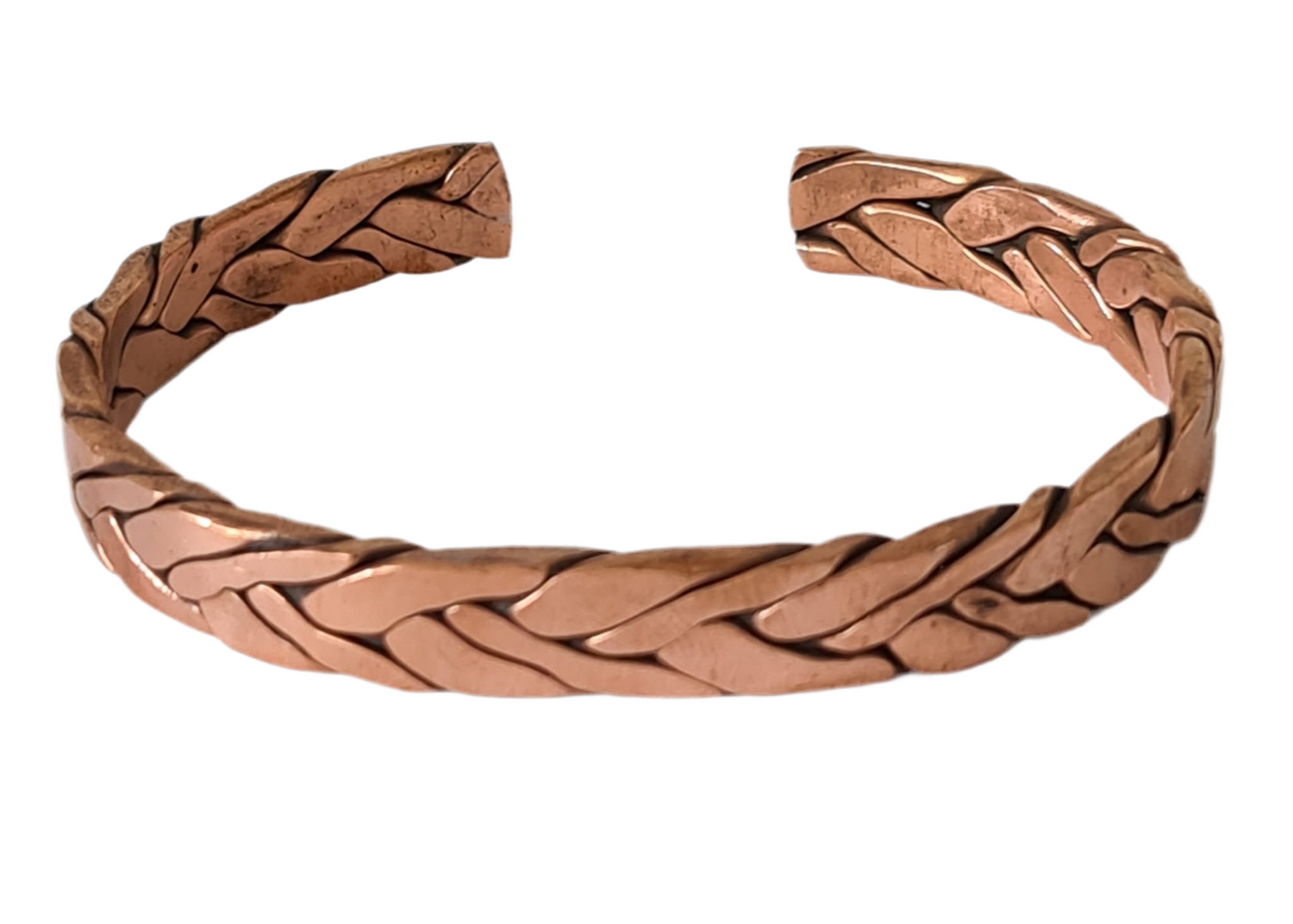 Koperen open armband