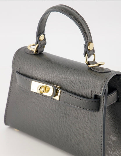 Grace handtas donker grijs