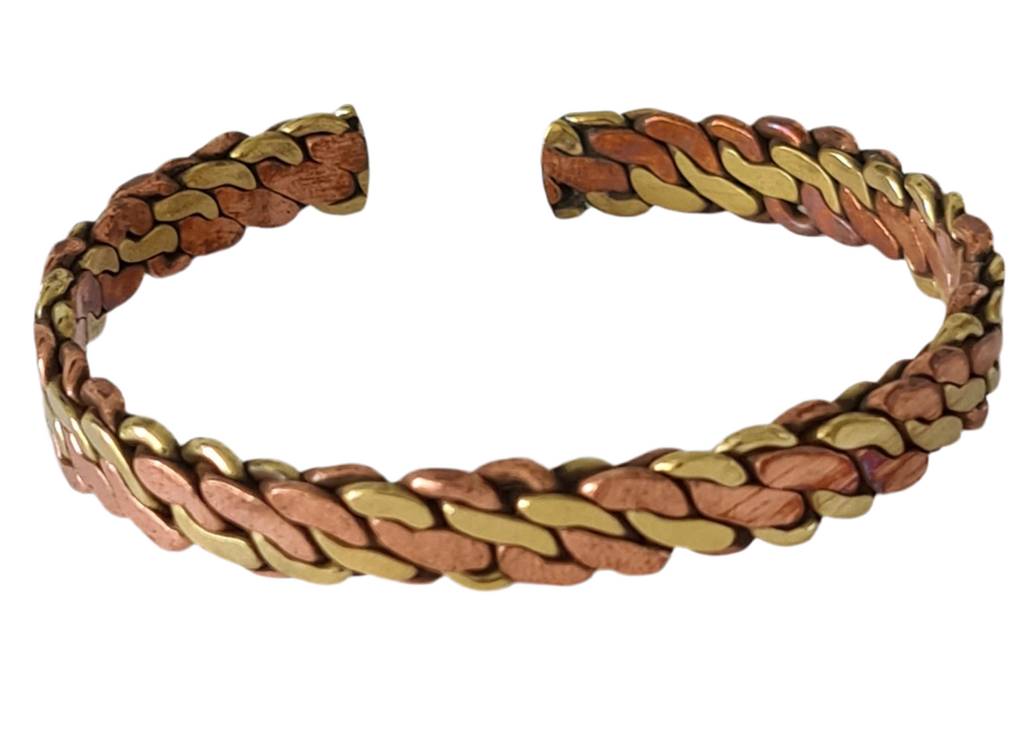 Koperen 2 kleur armband