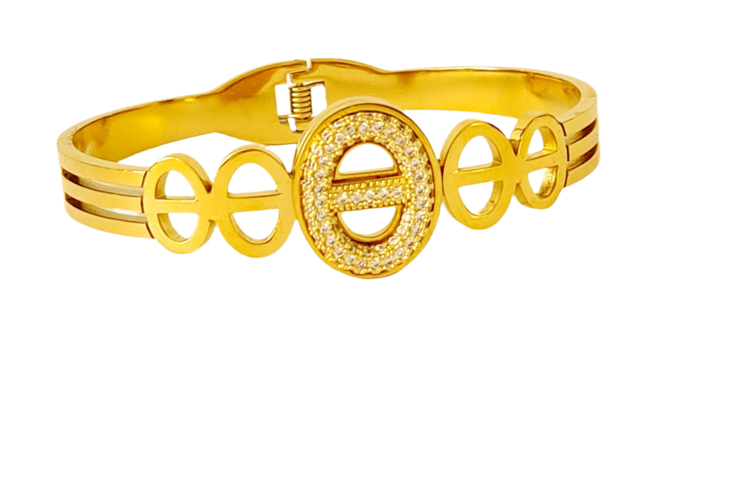 DD armband met steentjes