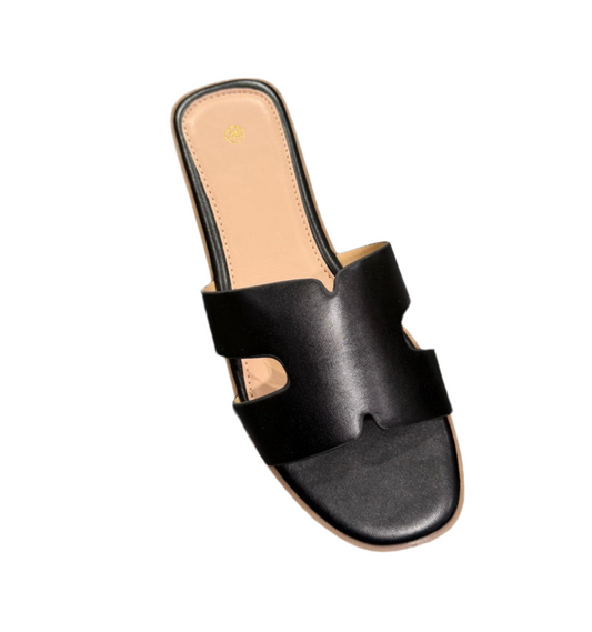 Hella slippers zwart