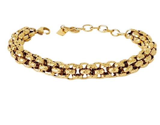 Rond schakel armband