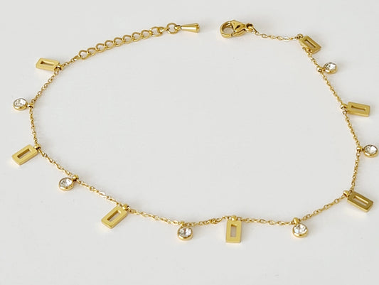 Enkel armband met figuurtjes