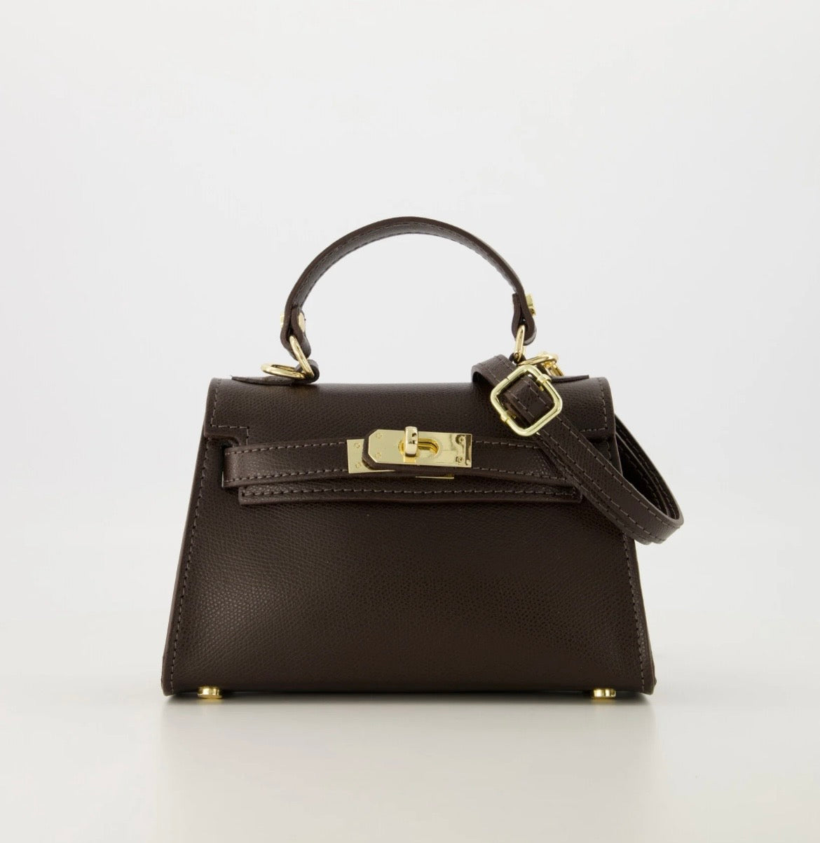 Grace  handtas donker bruin