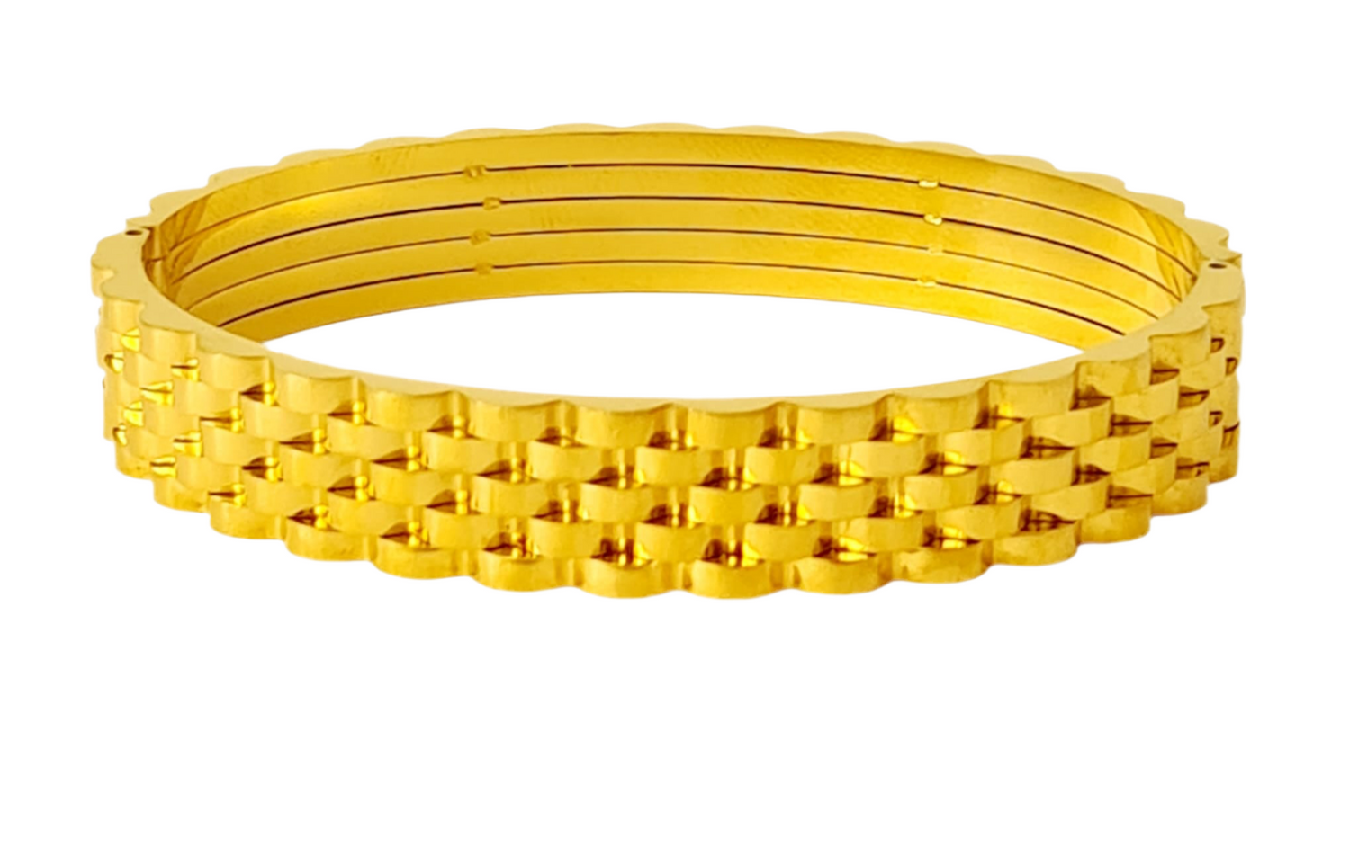 Brede RX schakel armband