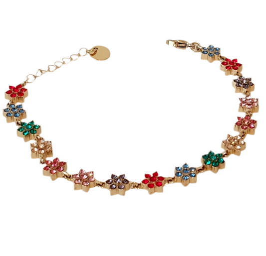 Gekleurde Armketting