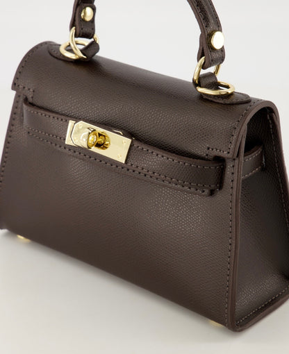 Grace  handtas donker bruin