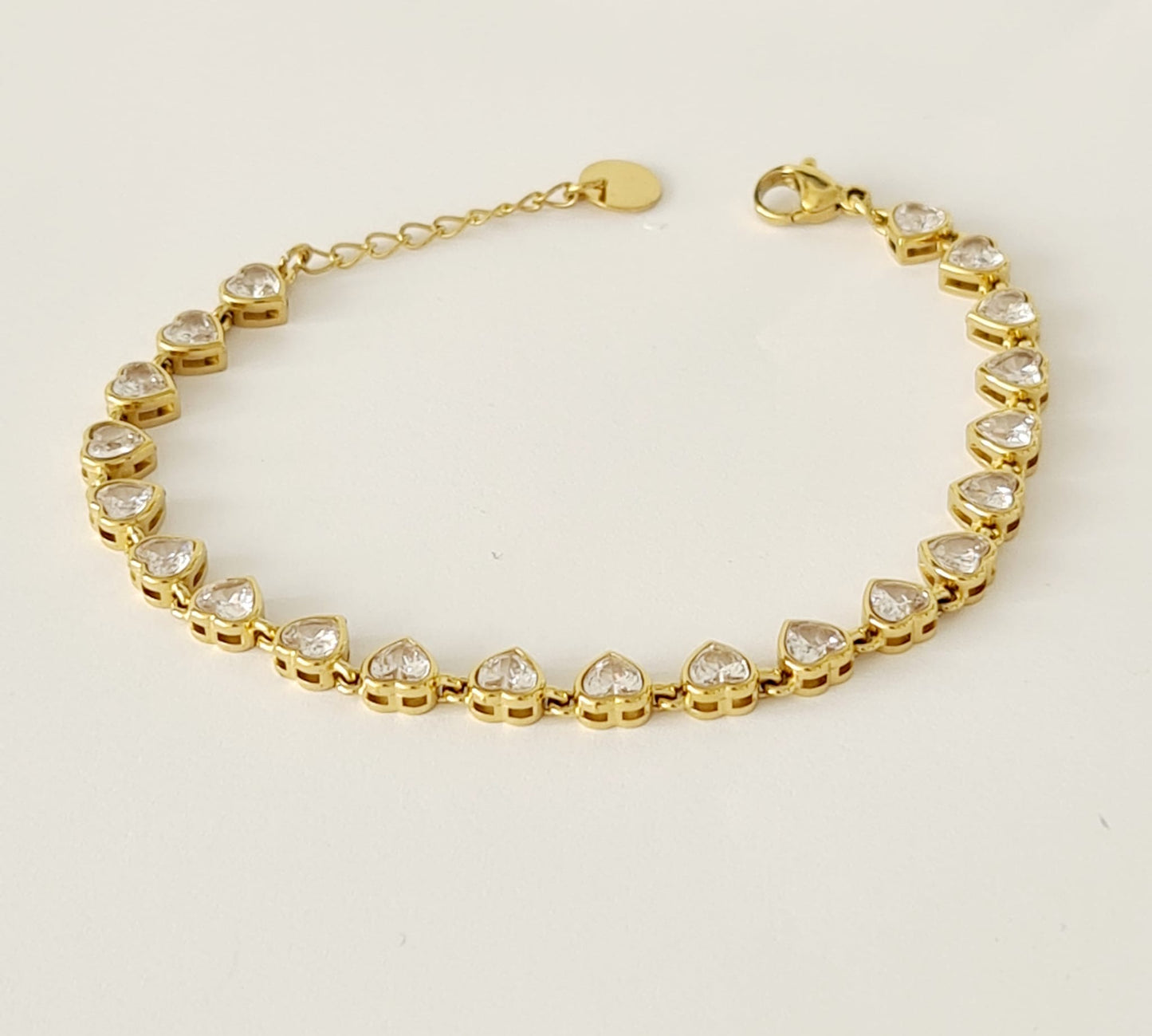 Heart Tennis Armband