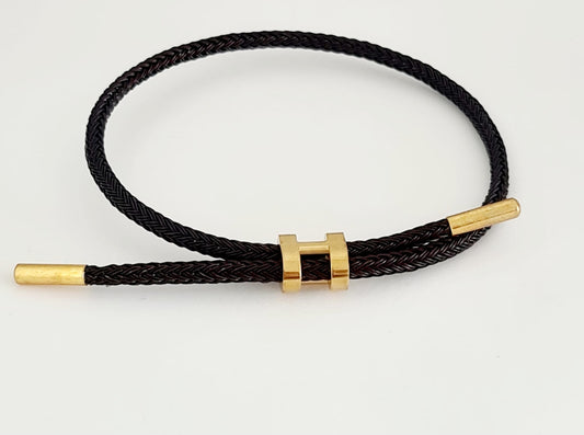 Draad armband H model