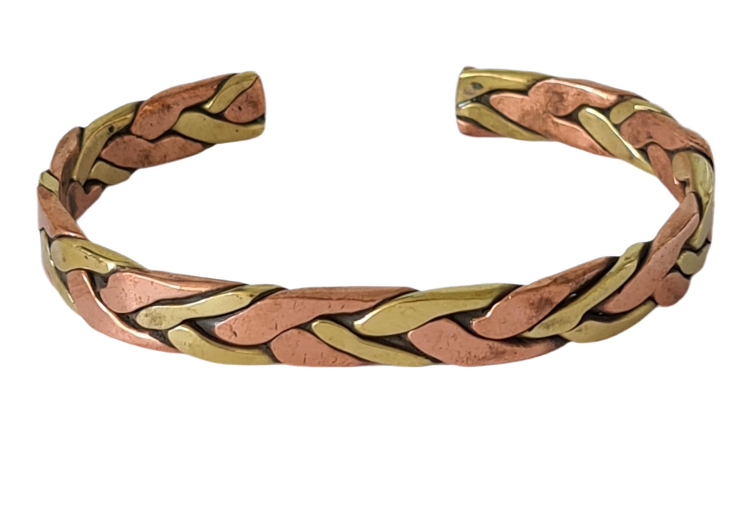 Koperen 2 kleur armband