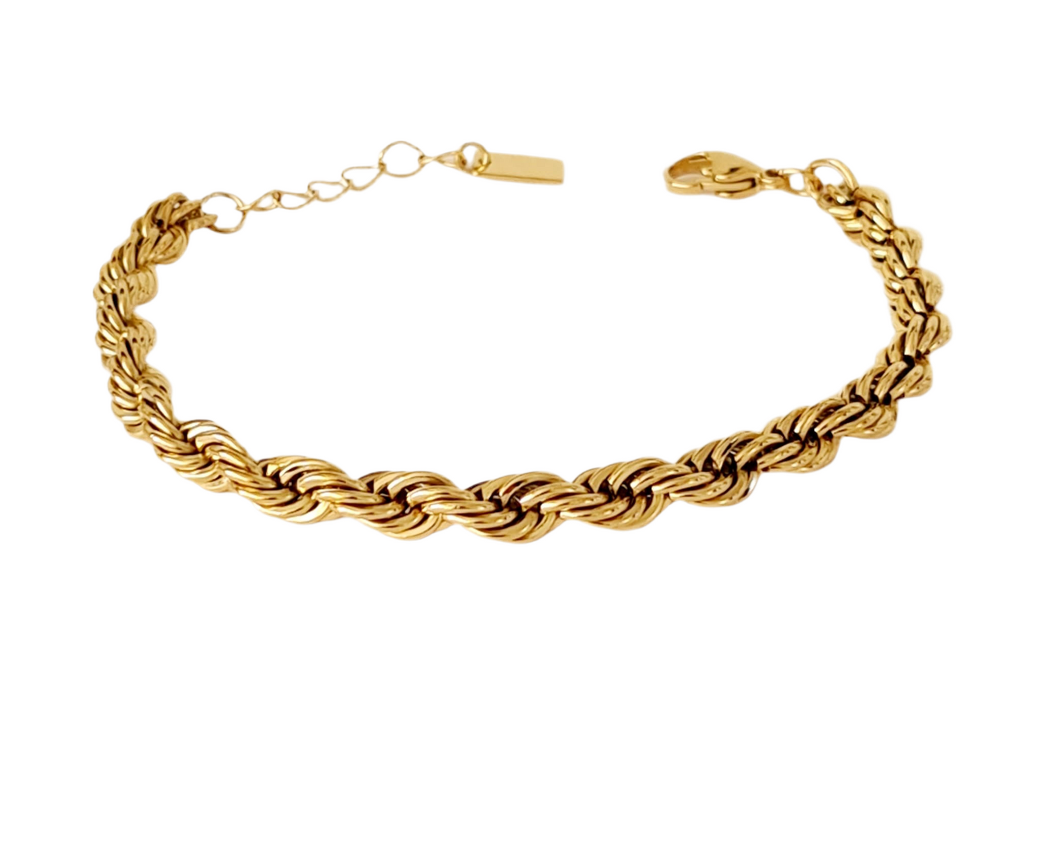 Gevlochten armketting