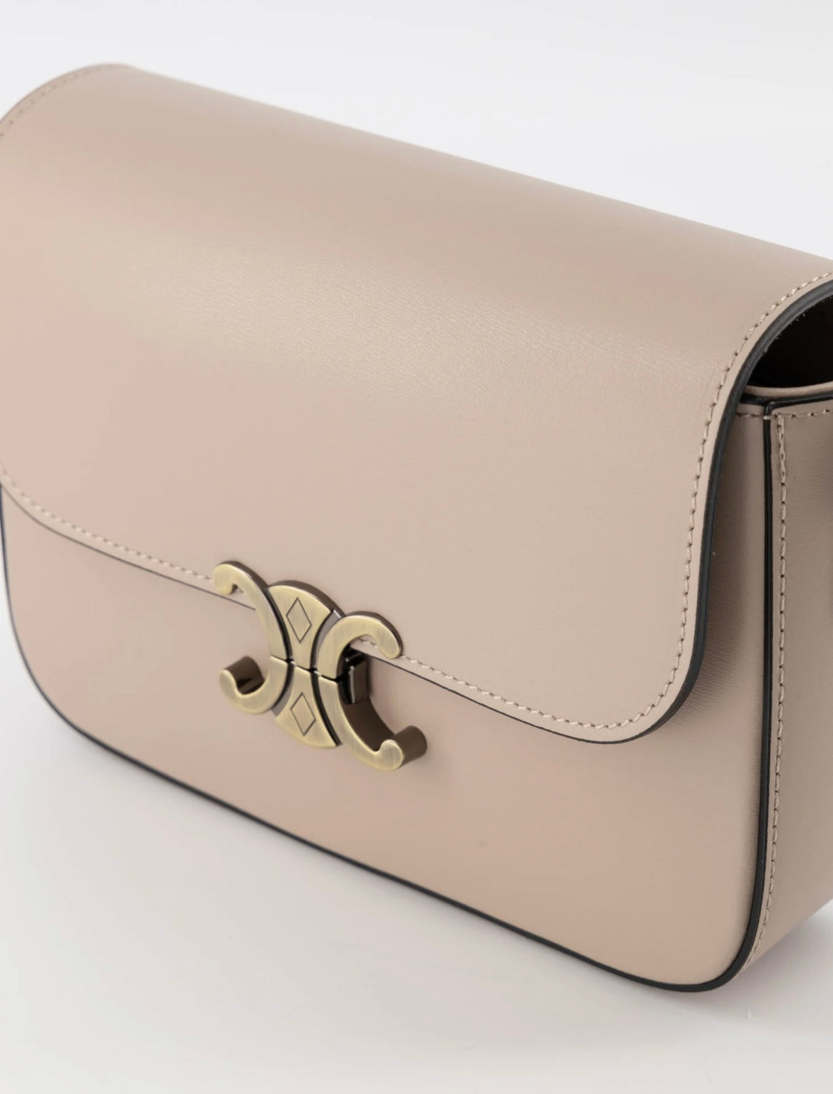 Tris crossbody handtas taupe