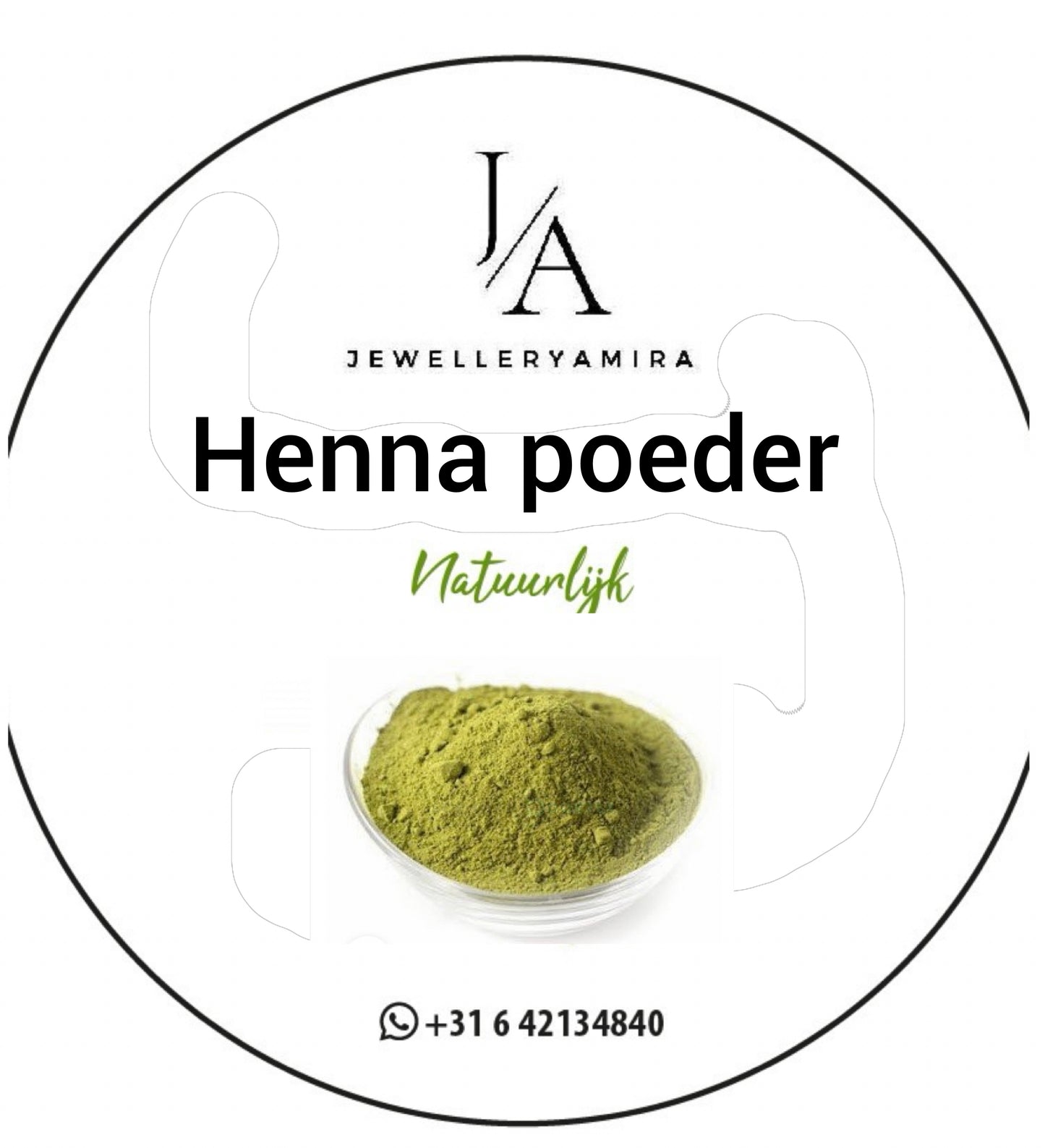 Marokkaanse Henna  100 % puur 200 gram