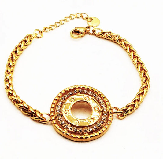Armketting gevlochten